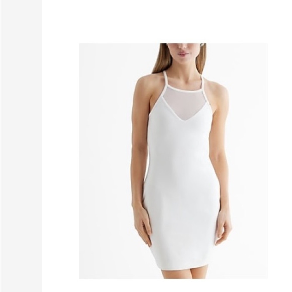 Express Classic White Dress
